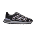Maison Margiela Black Fabric Athletic Sneakers