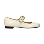 Chloé Beige Leather Ballet Flats