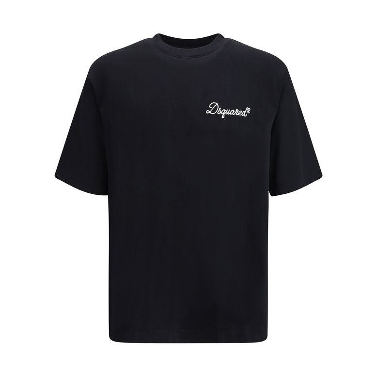 Dsquared² Black Cotton T-Shirt