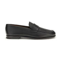 Church's Black Calf Leather Bos Taurus Slip-On Loafers