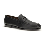 Church's Black Calf Leather Bos Taurus Slip-On Loafers