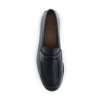 Church's Black Calf Leather Bos Taurus Slip-On Loafers