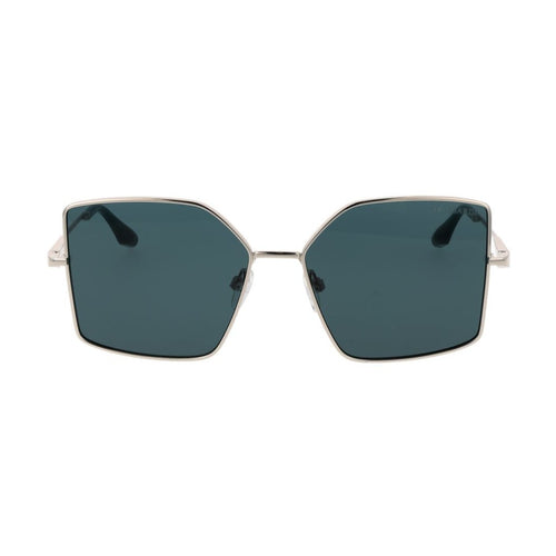 Trussardi Silver Metal Sunglasses