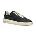 Dsquared² Black Calf Leather Bos Taurus Low Top Sneakers