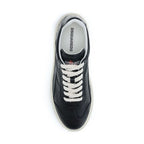 Dsquared² Black Calf Leather Bos Taurus Low Top Sneakers