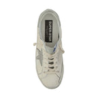 Golden Goose White Goatskin Sneakers