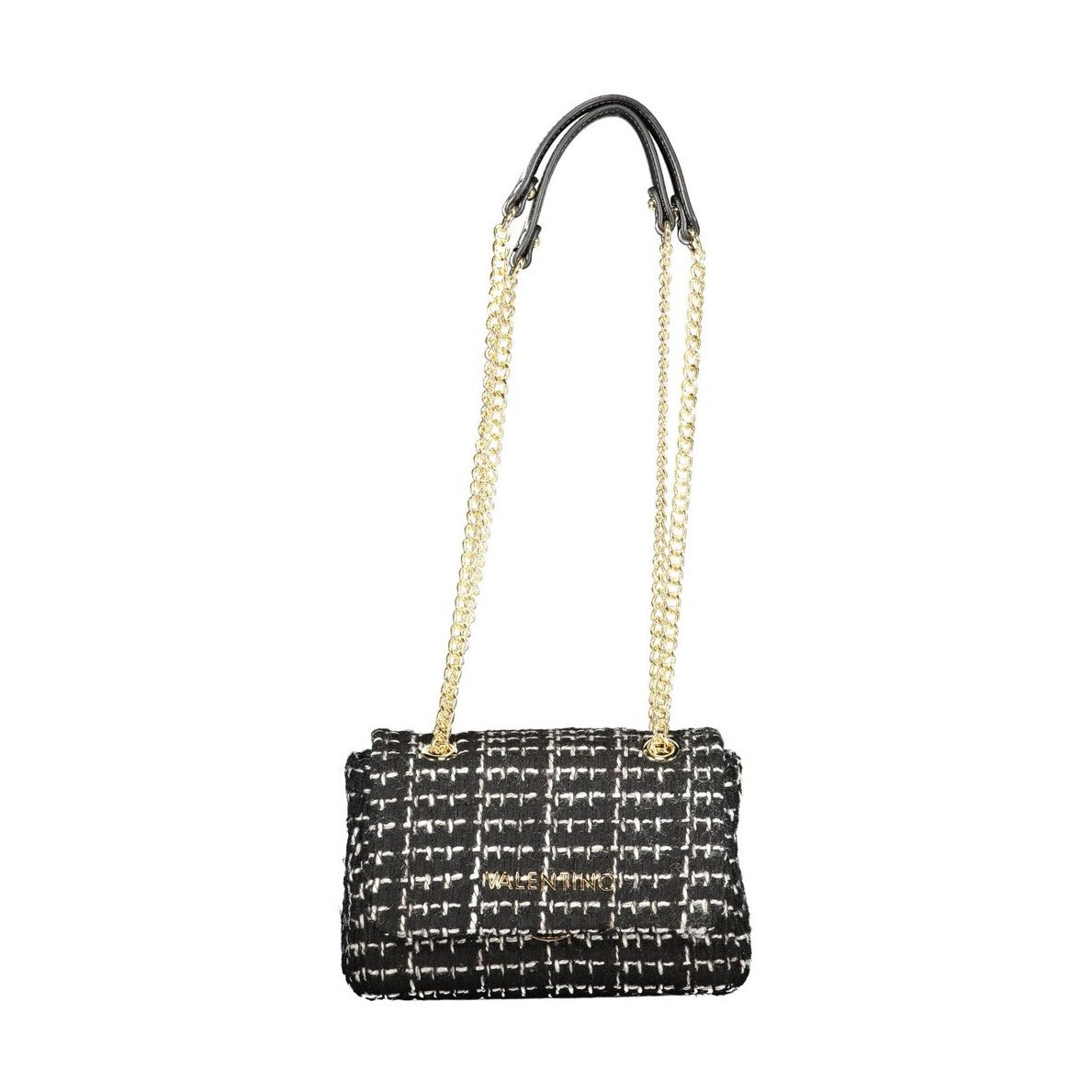 Valentino Black Polyester Handbag