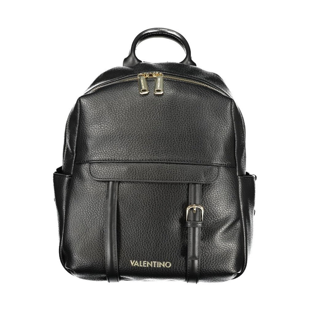 Valentino Black Polyethylene Backpack