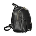 Valentino Black Polyethylene Backpack