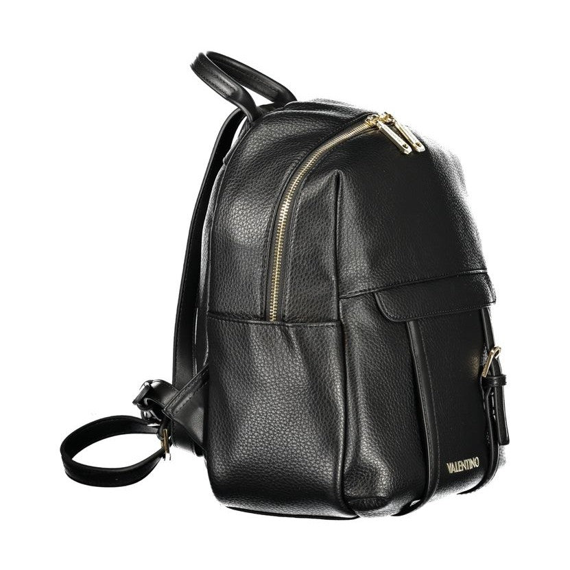 Valentino Black Polyethylene Backpack