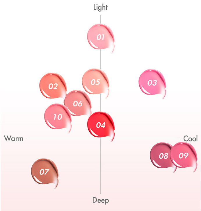 AMUSE Bebe Tint 3.8g (10 Colors) - All Day Pretty LIP TINT AMUSE