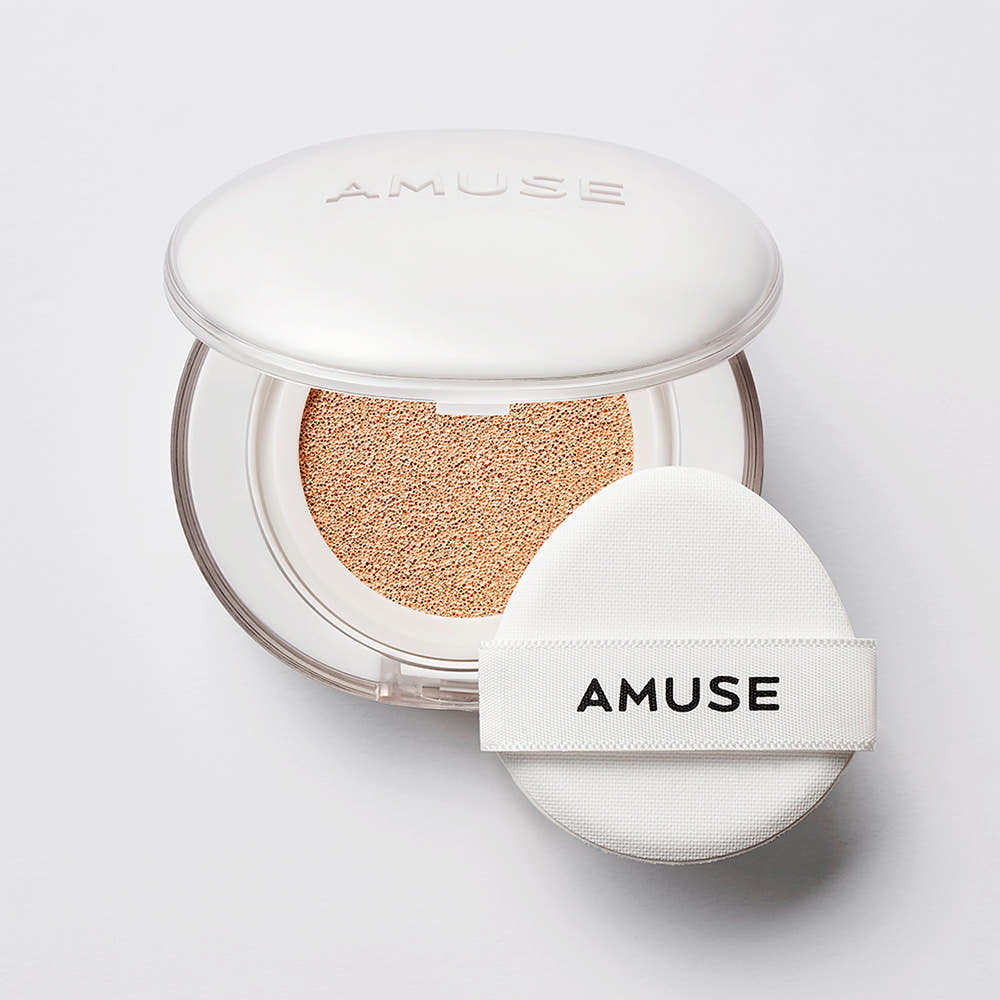 AMUSE Ceramic Skin Perfector Cushion SPF40 PA++ 15g (4 Colors) - All Day Pretty MAKEUP Cushion AMUSE