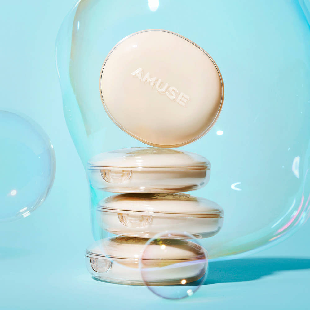 AMUSE Dew Jelly Master Cushion SPF38 PA+++ 15g (4 Colors) - All Day Pretty MAKEUP Cushion AMUSE