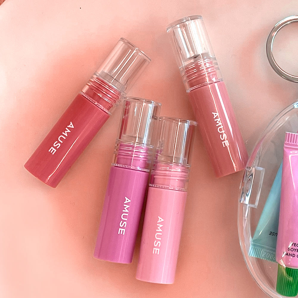 AMUSE Mini Gel Fit Tint Set 1.3g X 4ea - All Day Pretty LIP TINT AMUSE