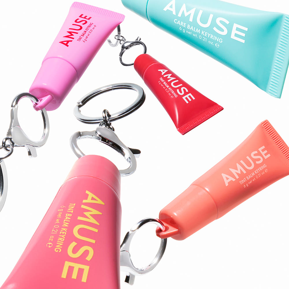 AMUSE Tint Balm Keyring 6g (5 Colors) - All Day Pretty LIP TINT AMUSE