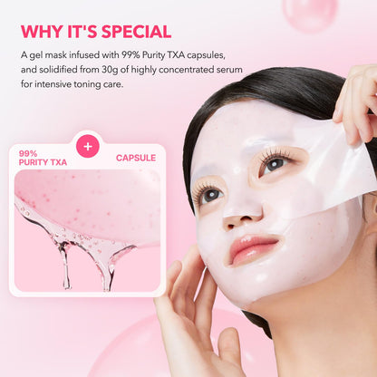APRILSKIN TXA Niacinamide Collagen 99 Capsule Gel Mask 30g X 4ea