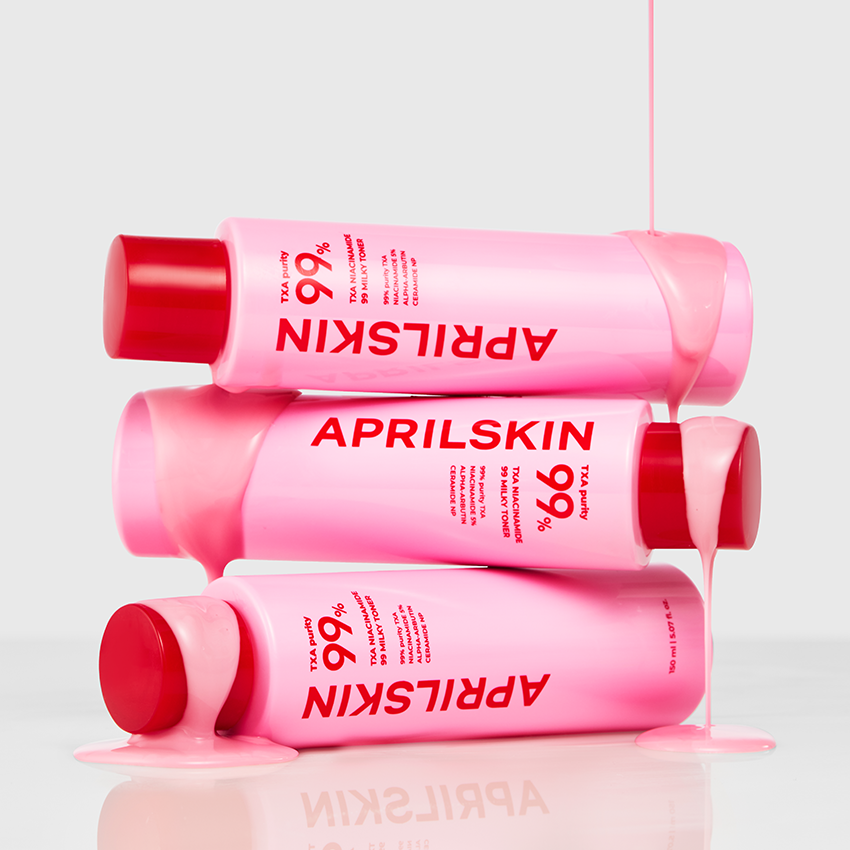 APRILSKIN TXA Niacinamide 99 Milky Toner 150ml - All Day Pretty Toner APRILSKIN