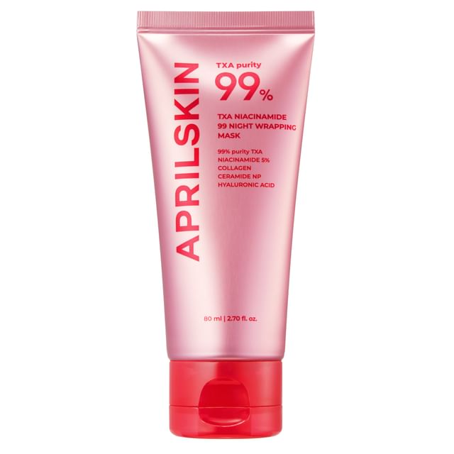 APRILSKIN TXA Niacinamide 99 Night Wrapping Mask 80ml - All Day Pretty Mask Pack APRILSKIN