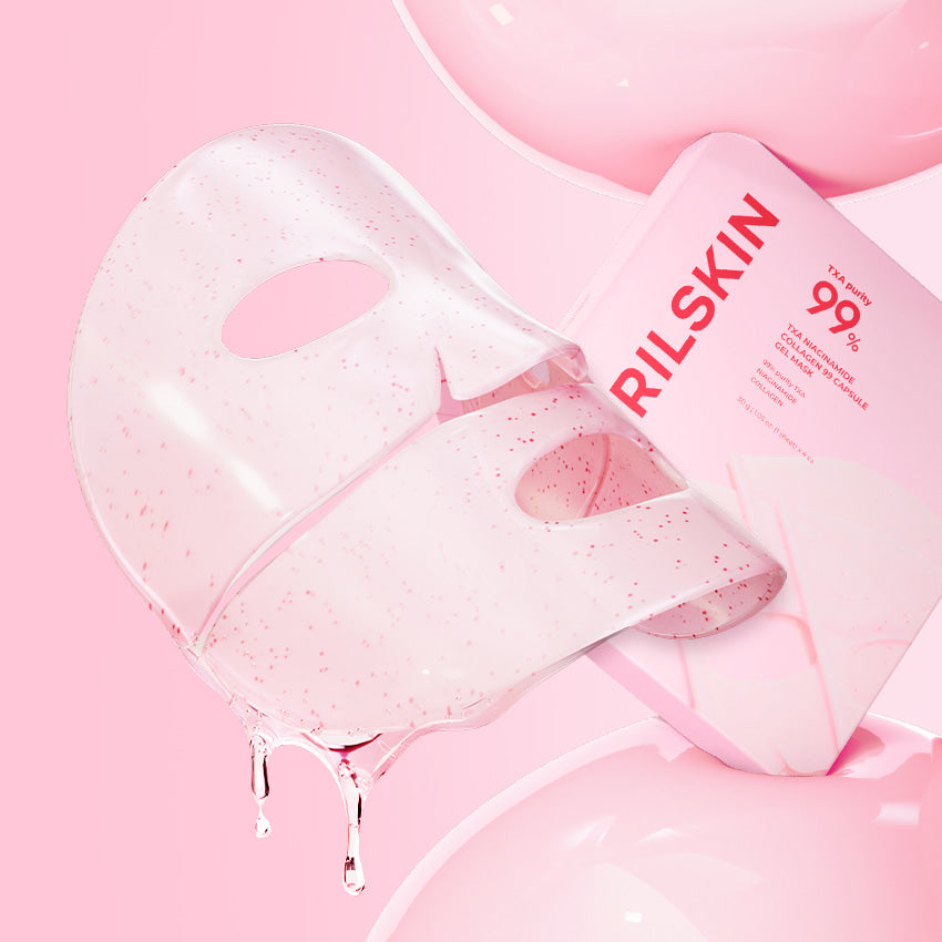 APRILSKIN TXA Niacinamide Collagen 99 Capsule Gel Mask 30g X 4ea - All Day Pretty Facial Mask APRILSKIN
