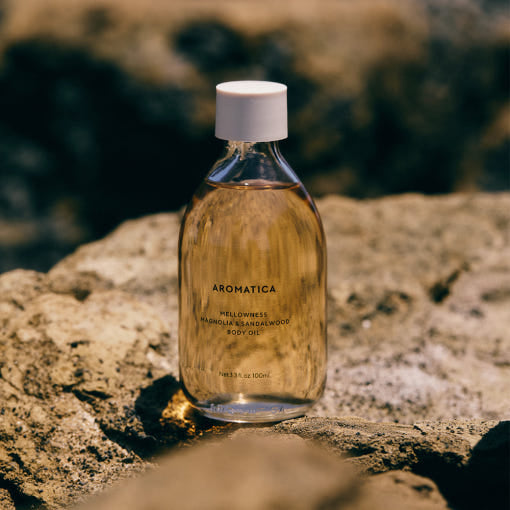 AROMATICA Mellowness Magnolia & Sandalwood Body Oil 100ml - All Day Pretty Korean Beauty Aromatica