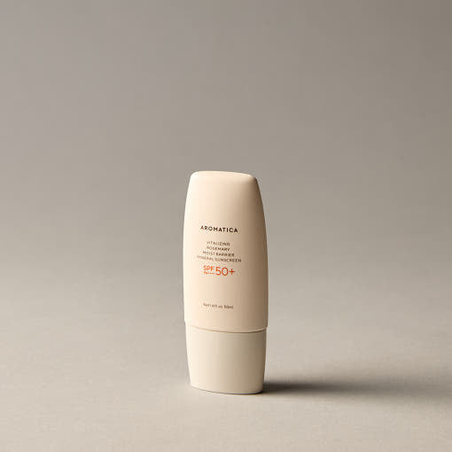 AROMATICA Vitalizing Rosemary Moist Barrier Mineral Sunscreen SPF50+ PA++++ 50ml - All Day Pretty Korean Beauty Aromatica