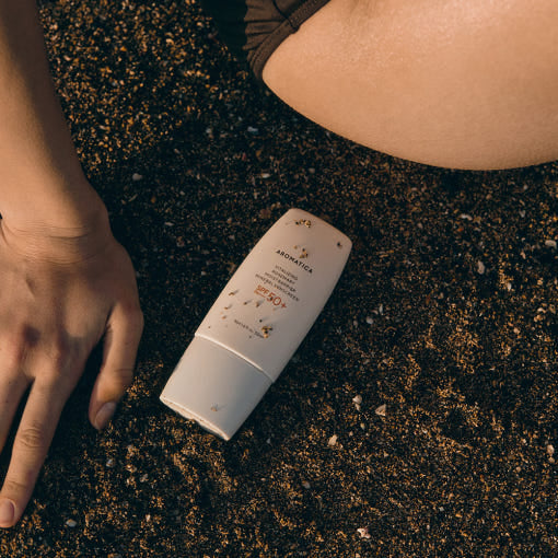 AROMATICA Vitalizing Rosemary Moist Barrier Mineral Sunscreen SPF50+ PA++++ 50ml - All Day Pretty Korean Beauty Aromatica