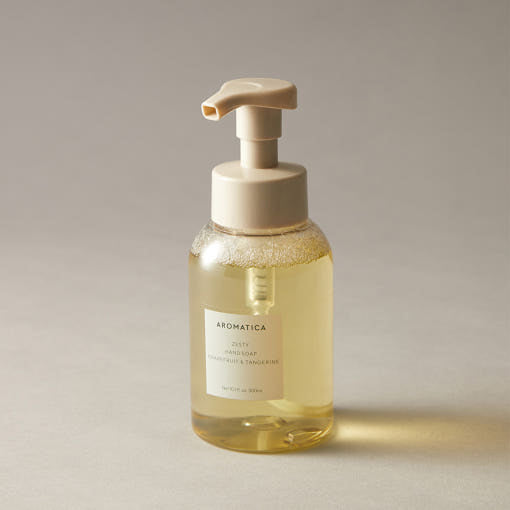 AROMATICA Zesty Hand Soap Grapefruit &amp; Tangerine 300ml - All Day Pretty Korean Beauty Aromatica