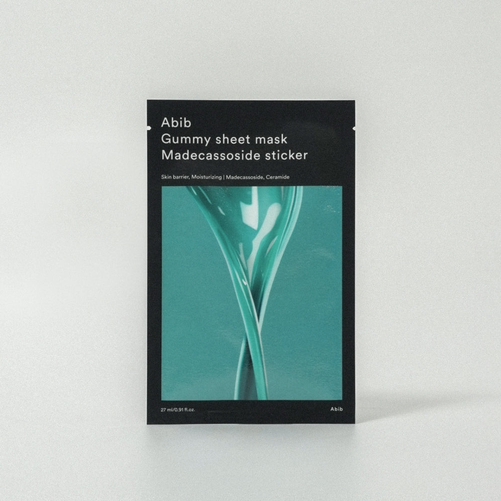 Abib Gummy sheet mask Madecassoside sticker 27ml - All Day Pretty Korean Beauty Abib