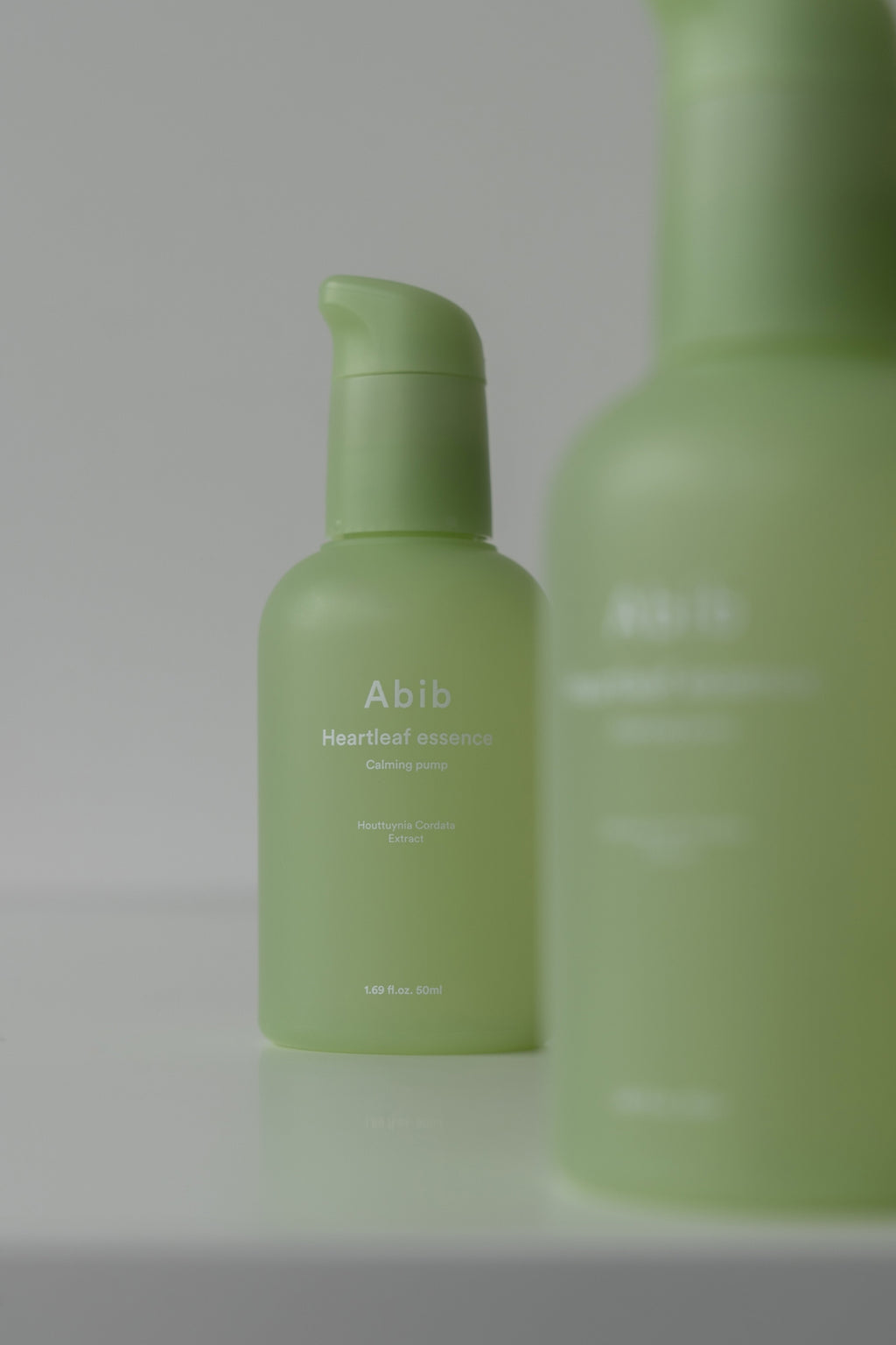 Abib Heartleaf essence Calming pump 50ml - All Day Pretty Korean Beauty Abib