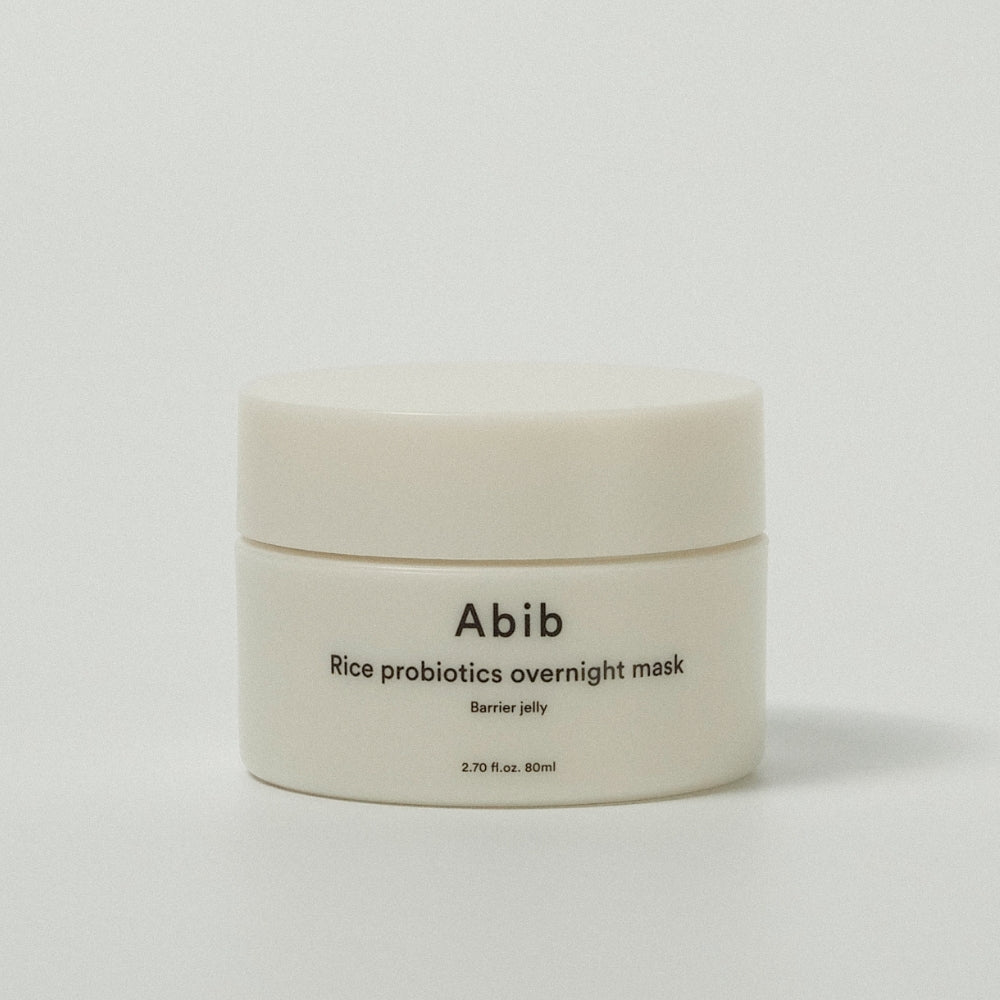 Abib Rice probiotics overnight mask Barrier jelly 80ml - All Day Pretty Korean Beauty Abib
