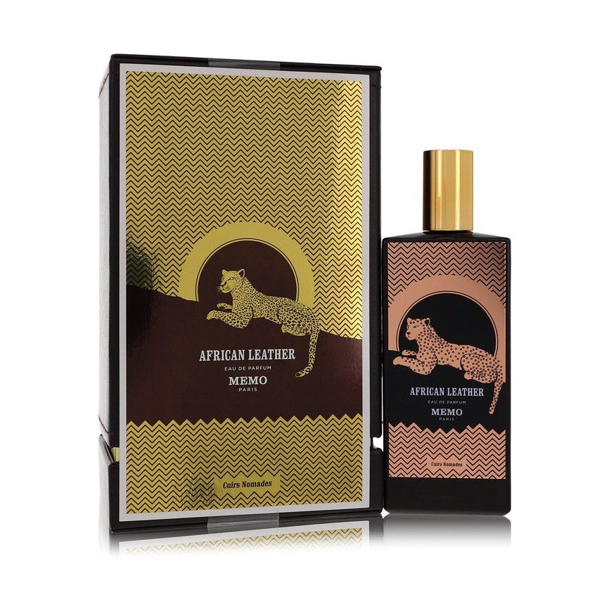 African Leather by Memo Eau De Parfum Spray (Unisex) 2.5 oz for Women