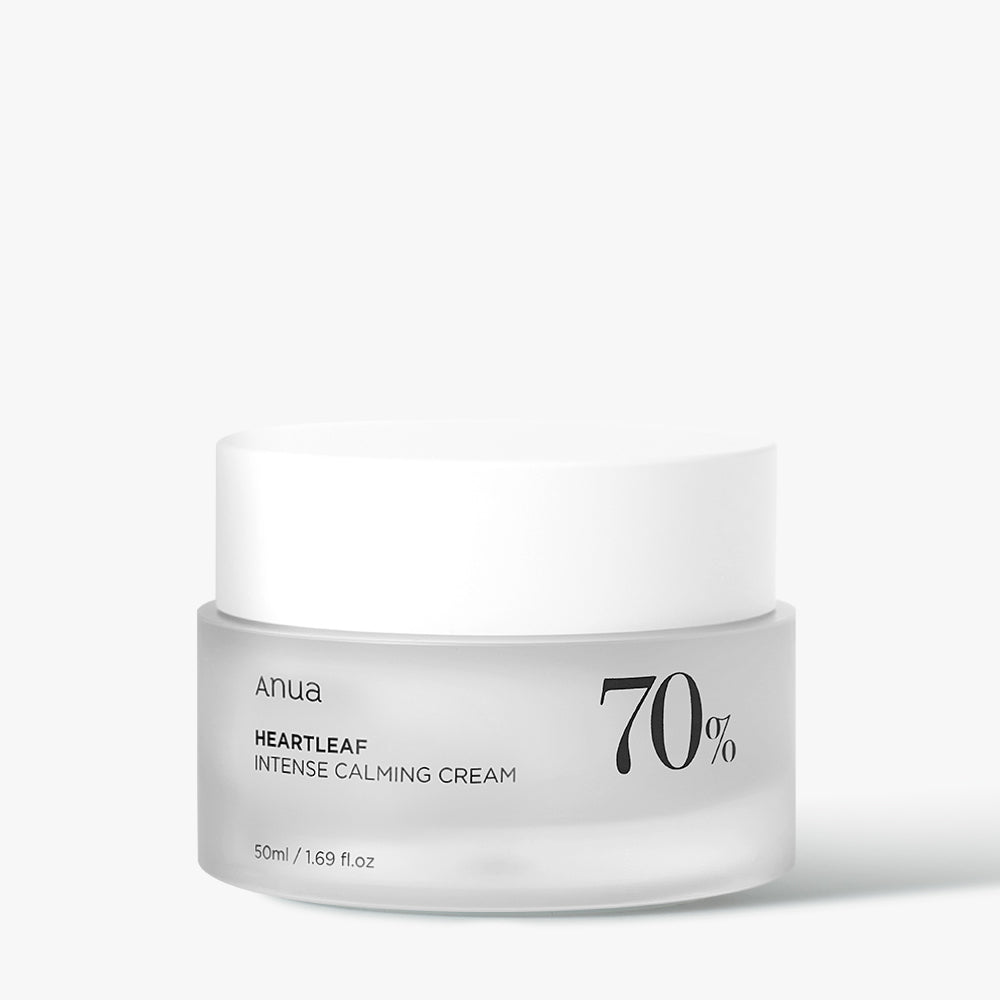 Anua HEARTLEAF 70% INTENSE CALMING CREAM 50ml - All Day Pretty Cream Anua