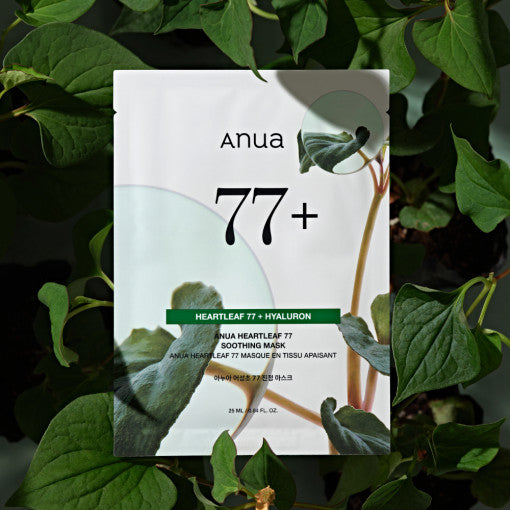 Anua Heartleaf 77% Soothing Sheet Mask 25Ml X 10Ea – beauty &amp; skincare essential for daily radiance