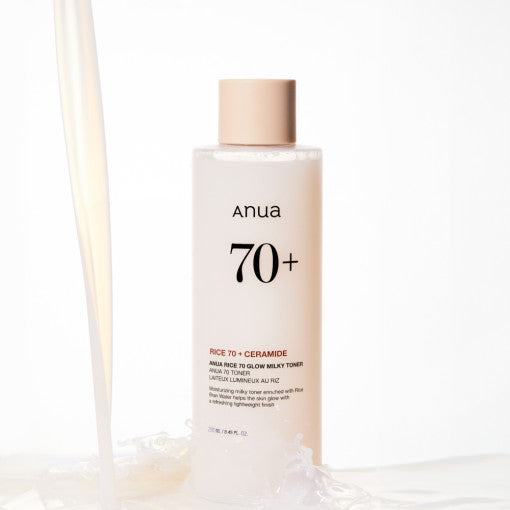 Anua Rice 70 Glow Milky Toner 250ml - All Day Pretty Korean Beauty Anua
