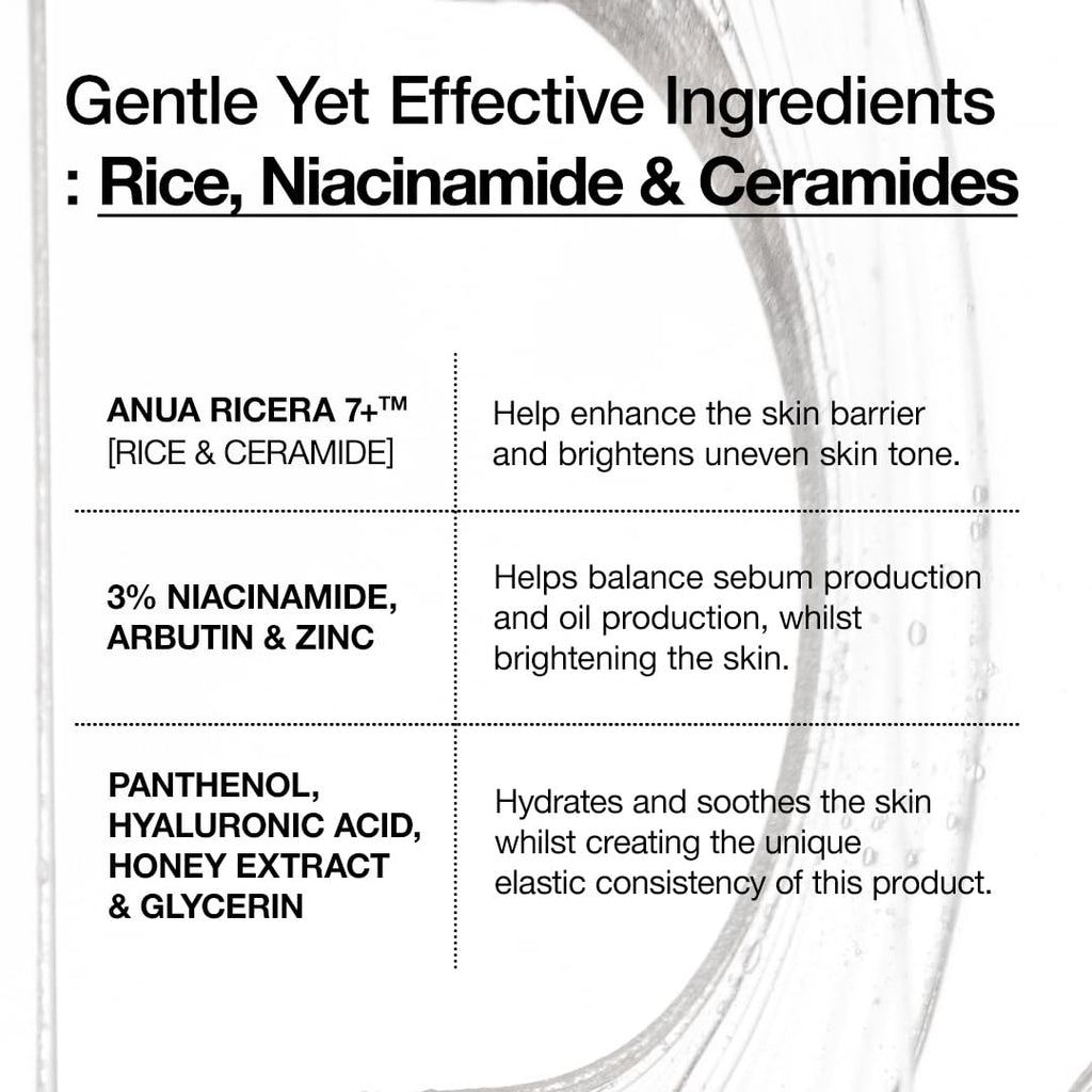 Anua rice Ceramide 7 hydrating Barrier Serum 50ml - All Day Pretty Korean Beauty Anua