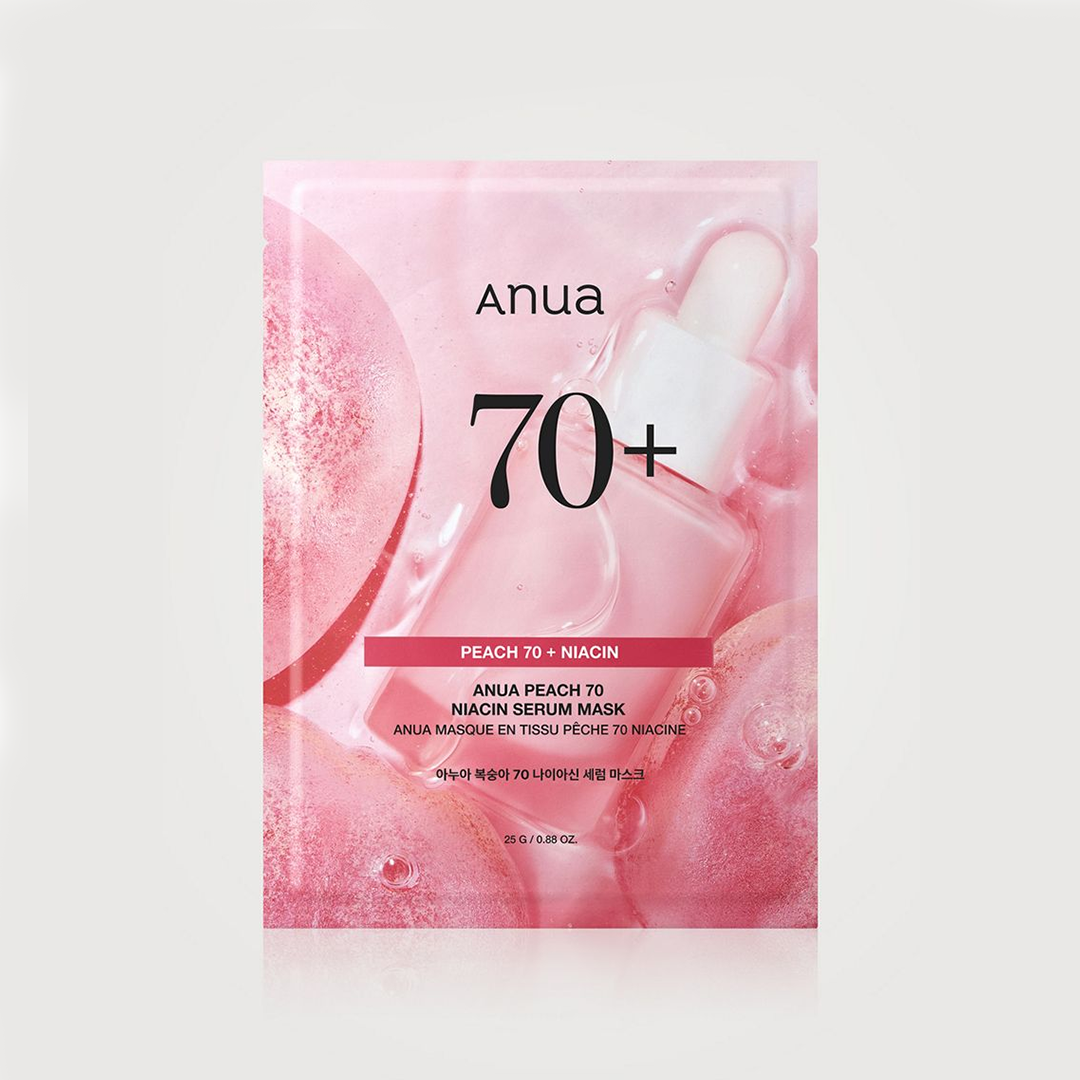 Anua Peach 70 Niacin Serum Mask Sheet 25g X 10ea