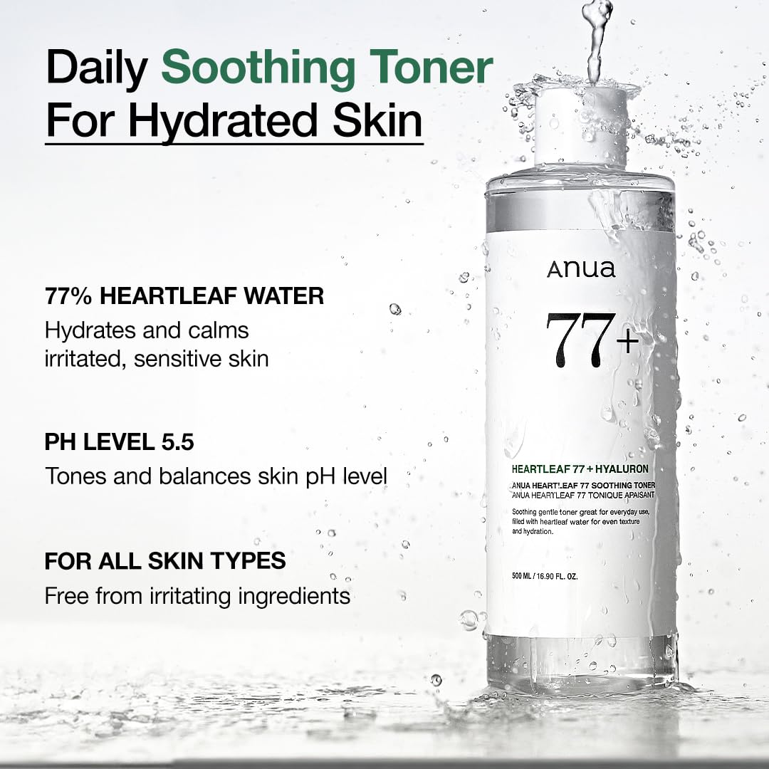 Anua HEARTLEAF 77% SOOTHING TONER 