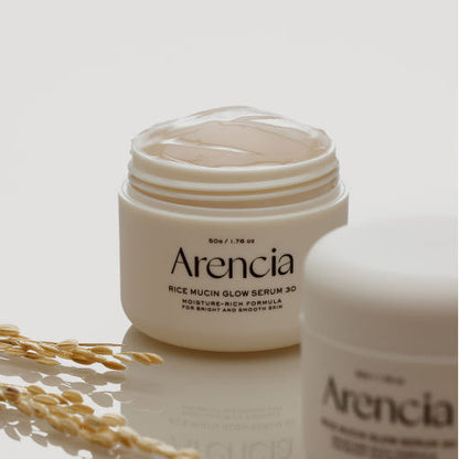 Arencia Rice Mucin Glow Serum 30 50g - All Day Pretty serum Arencia