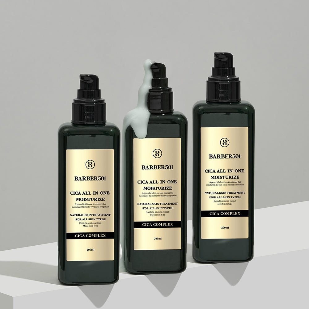 BARBER501 All-in-One Moisturize 200ml #CICA - All Day Pretty Korean Beauty BARBER501