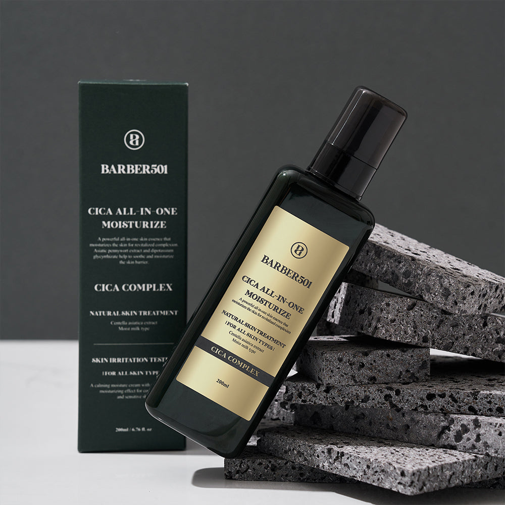 BARBER501 All-in-One Moisturize 200ml #CICA - All Day Pretty Korean Beauty BARBER501