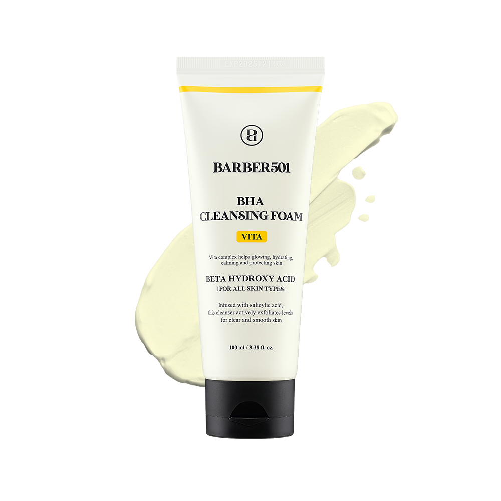 Barber501-Bha-Cleansing-Foam-100Ml-Vita – beauty &amp; skincare essential for daily radiance