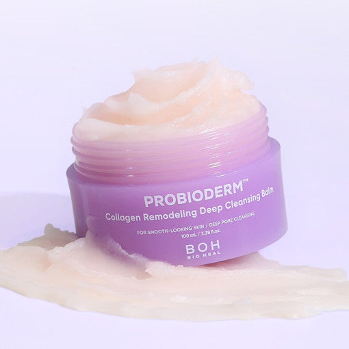 BIOHEAL BOH Probioderm Collagen Remodeling Deep Cleansing Balm 100ml - All Day Pretty Cleansing Balm BIOHEAL