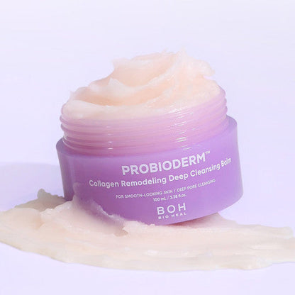 BIOHEAL BOH Probioderm Collagen Remodeling Deep Cleansing Balm 100ml - All Day Pretty Cleansing Balm BIOHEAL