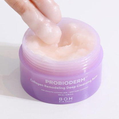 BIOHEAL BOH Probioderm Collagen Remodeling Deep Cleansing Balm 100ml - All Day Pretty Cleansing Balm BIOHEAL