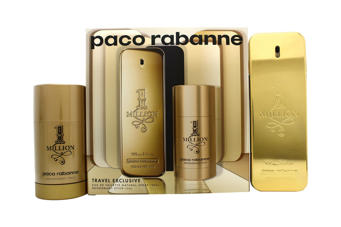 Paco Rabanne 1 Million Presentset 100Ml Edt + 75Ml Deodorant Stick ƒ?? beauty &amp; skincare essential for daily radiance