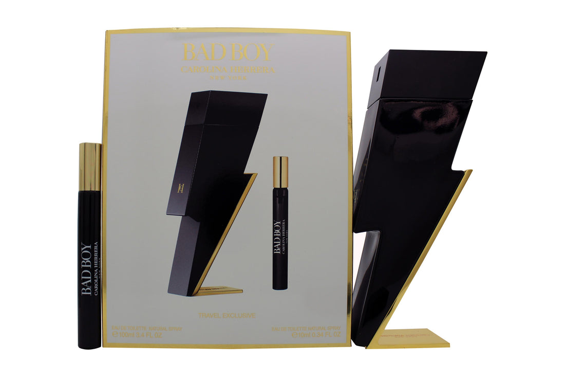 Carolina Herrera Bad Boy Gift Set 100Ml Edt + 10Ml Edt ƒ?? beauty &amp; skincare essential for daily radiance