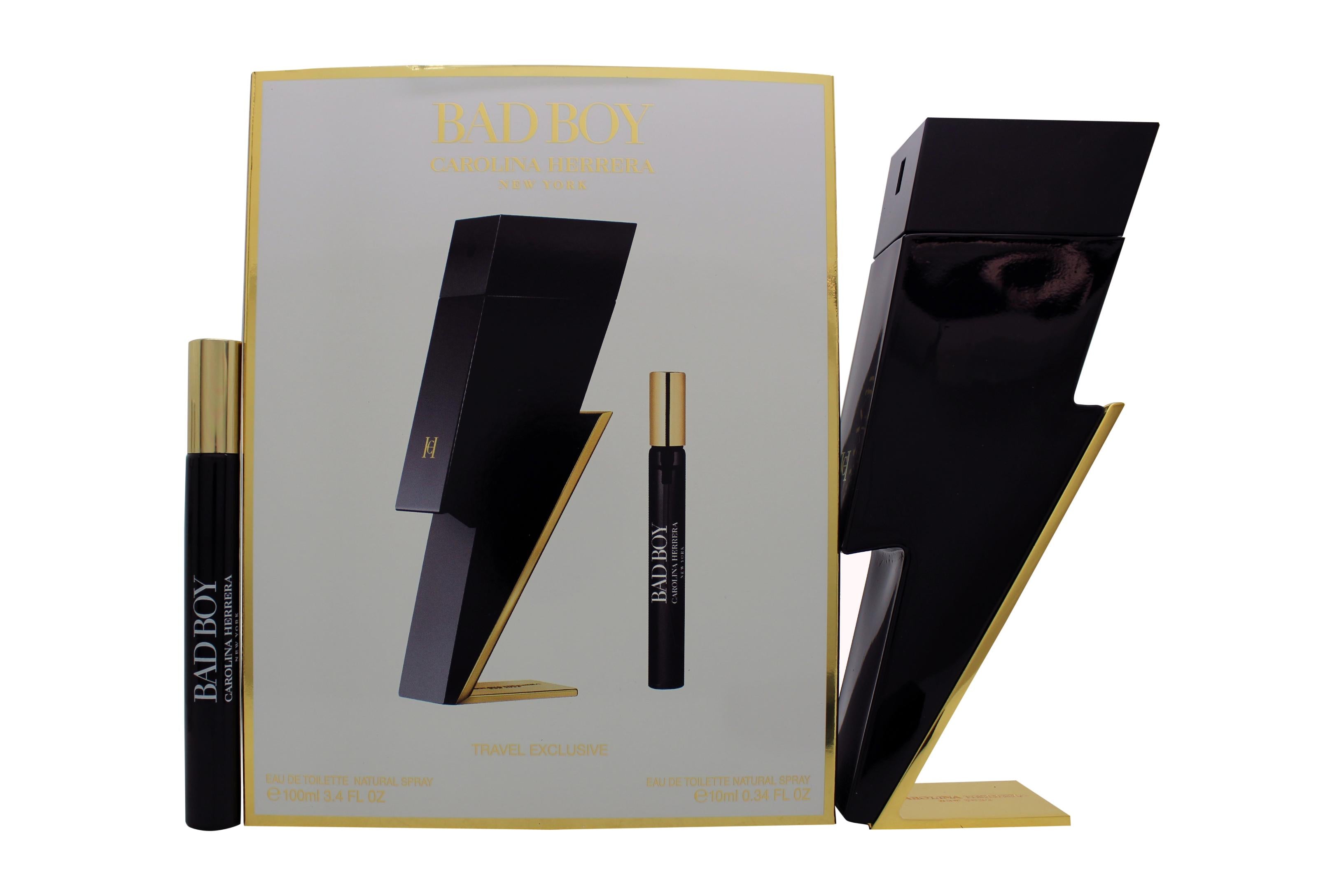 Carolina Herrera Bad Boy Gift Set 100Ml Edt + 10Ml Edt ƒ?? beauty &amp; skincare essential for daily radiance