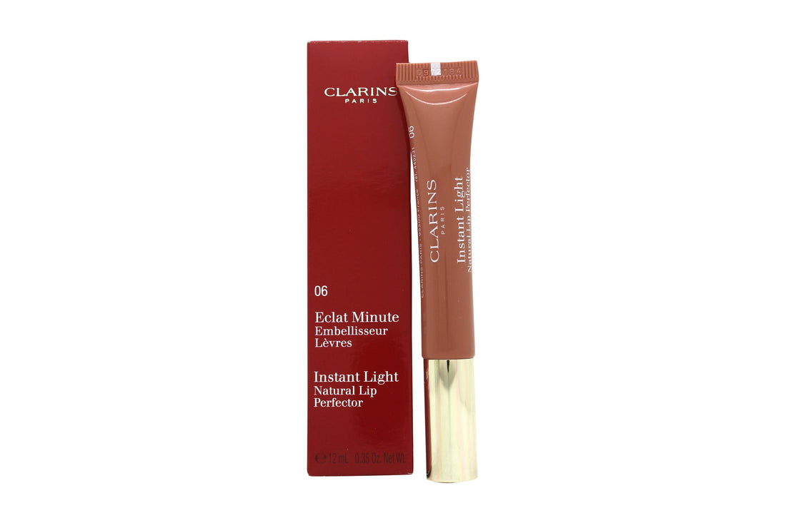Clarins Instant Light Lip Perfector 12Ml - 06 Rosewood Shimmer – beauty &amp; skincare essential for daily radiance