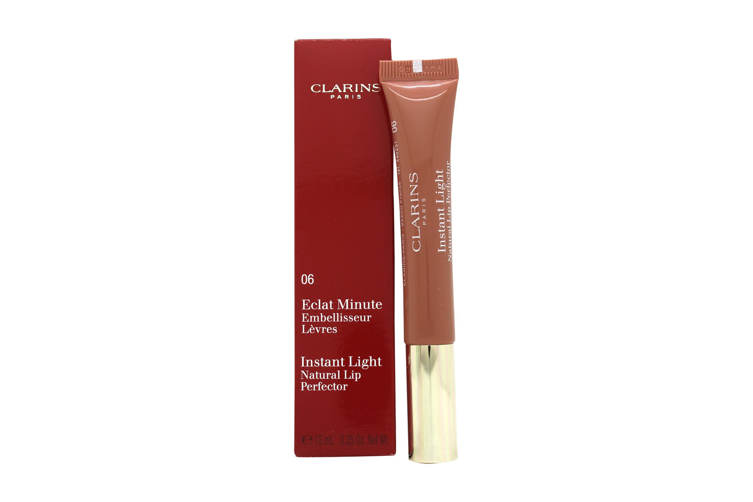 Clarins Instant Light Lip Perfector 12Ml - 06 Rosewood Shimmer – beauty &amp; skincare essential for daily radiance