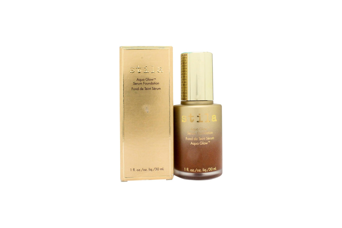 Stila Aqua Glow Serum Foundation 30Ml - Dark For Dry Skin ƒ?? beauty &amp; skincare essential for daily radiance